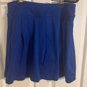 Lands' End Women's Mini Skirt in Vibrant Blue